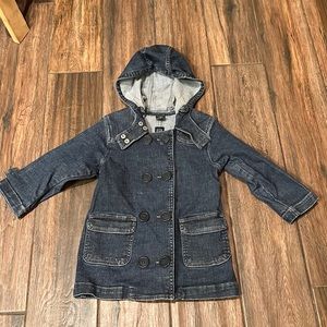 🧥 LN baby GAP brand jean jacket with snap closure